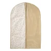 Kledinghoes leafs - bruin/beige - 90x60x15 cm