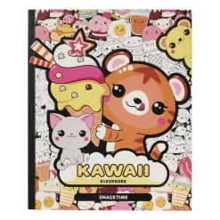 Kleurboek kawaii - multikleur - 25.9x21.1x0.8 cm