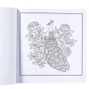 Kleurboek op nummer dieren - 20x20 cm