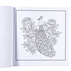 Kleurboek op nummer dieren - 20x20 cm