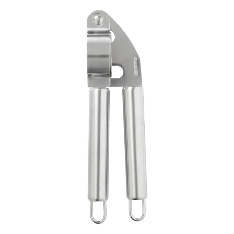 Knoflookpers London - zilverkleurig - 19 cm