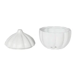 Knoflook pot - wit - ø15.2x15.8 cm