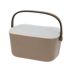 Koelbox 20 liter - beige - 47x34x26 cm