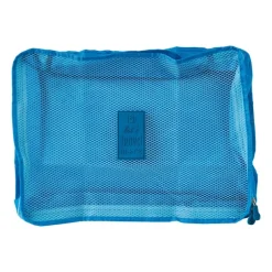 Koffer organizers - blauw - set van 3