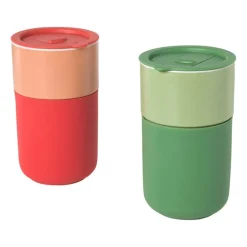 Koffiebeker to go - groen - 360 ml