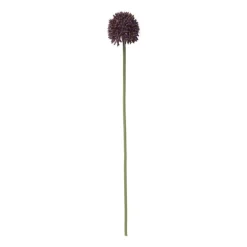 Kunstbloem allium - paars - 50 cm