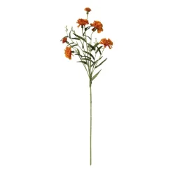 Kunstbloem anjertak - oranje - 70 cm