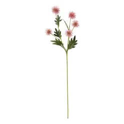 Kunstbloem chrysant - peach - 72 cm