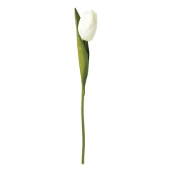 Kunstbloem tulp - multikleur - 30 cm - diverse varianten