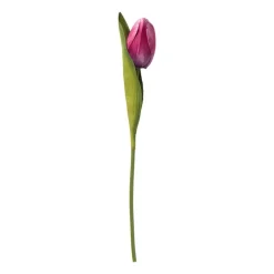 Kunstbloem tulp - multikleur - 30 cm - diverse varianten