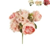 Kunstboeket pioenrozen - 51 cm - diverse varianten