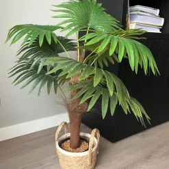 Kunstplant Chinese waaierpalm - 90 cm