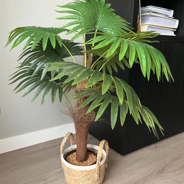 Kunstplant Chinese waaierpalm - 90 cm