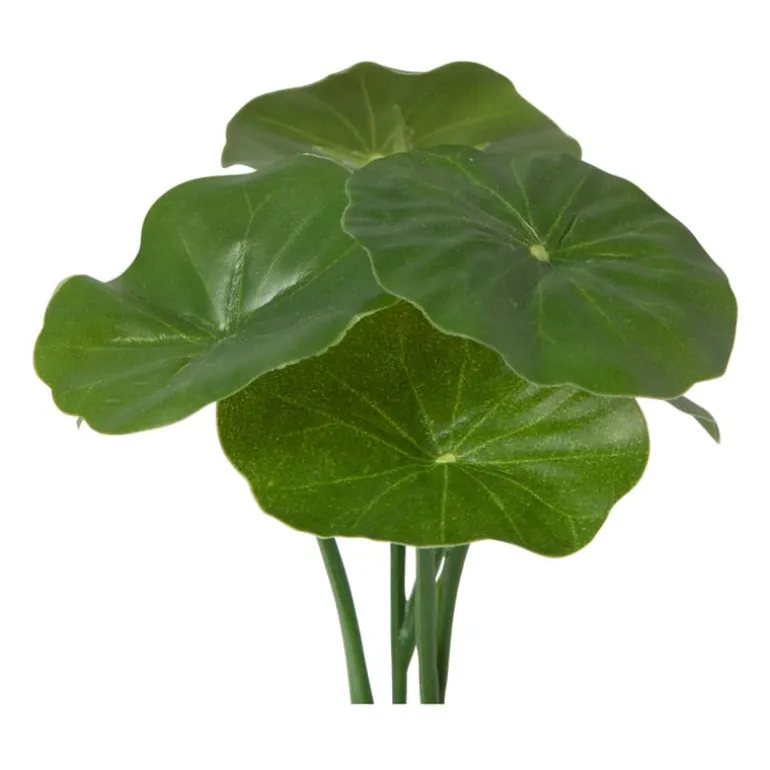 Kunstplant mini pannenkoekenplant - 13 cm