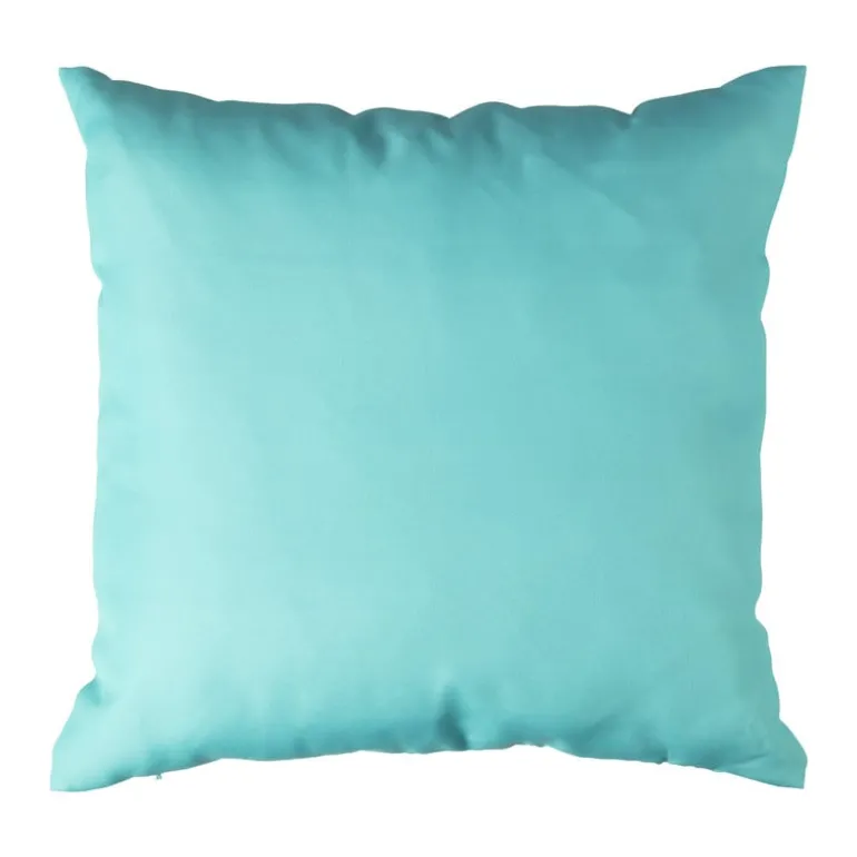 Kussen banaan & manderijn - blauw/geel - 45x45 cm