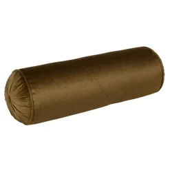 Kussen bolster - groen - ø17x45 cm