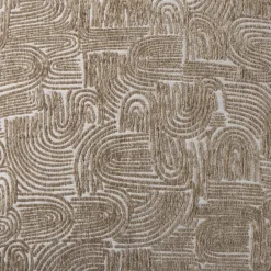Kussen chenille jacquard - beige - 45x45 cm