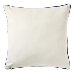 Kussen jacquard - geel - 45x45 cm