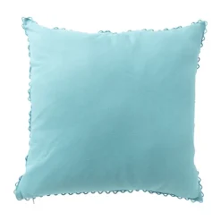Kussen met print - blauw - 45x45 cm