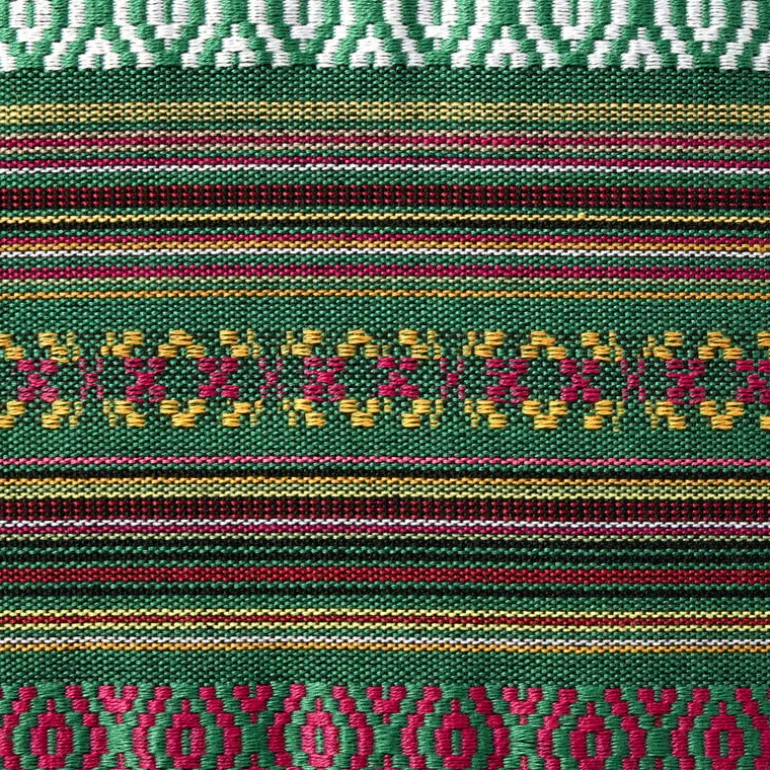 Kussen mexican groot - groen - 60x60 cm