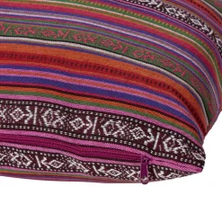 Kussen mexican groot - rood - 60x60 cm
