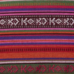 Kussen mexican groot - rood - 60x60 cm
