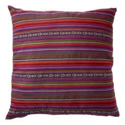 Kussen mexican groot - rood - 60x60 cm