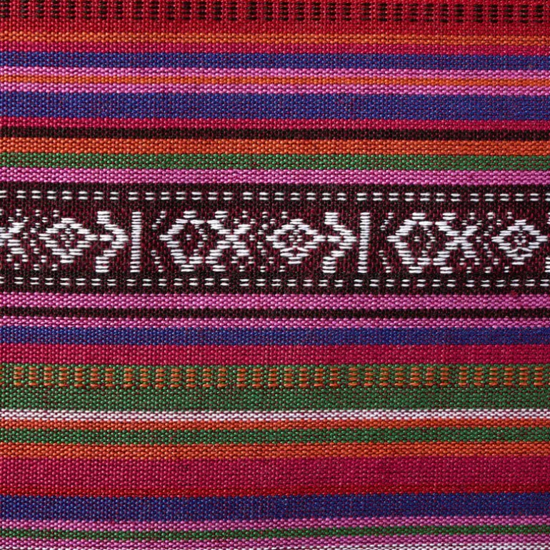 Kussen mexican klein - rood - 45x45 cm