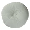 Kussen rond - mintgroen - ø45 cm