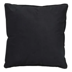 Kussen velvet - zwart - 45x45 cm