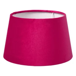 Lampenkap taps klein - roze - ø23x14 cm