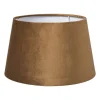 Lampenkap taps middel - bruin - ø28x17 cm