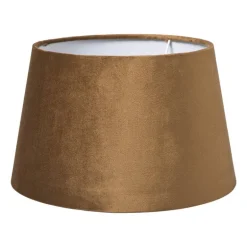 Lampenkap taps middel - bruin - ø28x17 cm