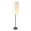 Lampvoet lang met kap - bruin - ø31x150 cm