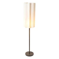 Lampvoet lang met kap - bruin - ø31x150 cm