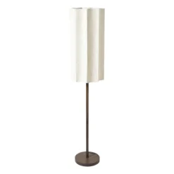 Lampvoet lang met kap - bruin - ø31x150 cm