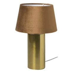 Lampvoet shiny - goudkleurig - ø9.8x27 cm