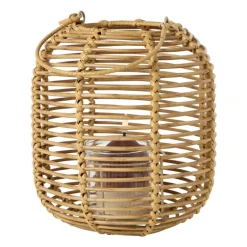 Lantaarn ringen - bruin - ø24x26 cm
