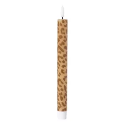 LED dinerkaars animal - bruin - ø2.2x24.5 cm
