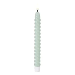 LED dinerkaars twist smal - groen - ø2.5x24.5 cm