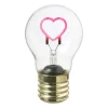Ledlamp hartje - 7x7x12 cm