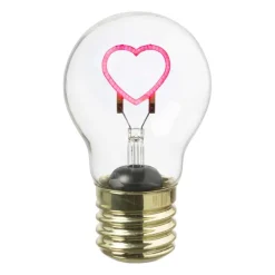 Ledlamp hartje - 7x7x12 cm