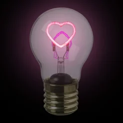Ledlamp hartje - 7x7x12 cm