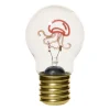 Ledlampje kwal - paars - ø7x12 cm