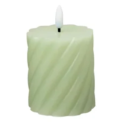 LED stompkaars klein twist - groen - ø7x8 cm