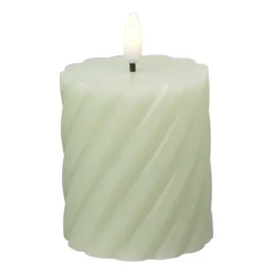 LED stompkaars klein twist - groen - ø7x8 cm
