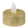 LED waxinelichten - goud - set van 4