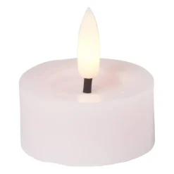LED waxinelichten - roze - set van 2
