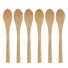 Lepels bamboe - 13.5 cm - set van 6