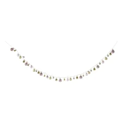 Lichtslinger met kerstballen - 20 LED - 210 cm